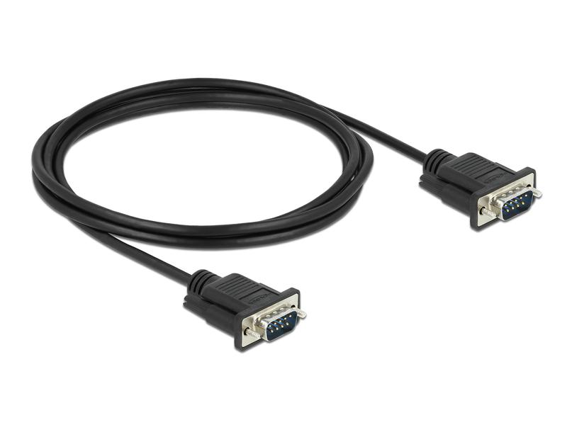 Delock Anschlusskabel RS-232 DB9, m-m 1 m