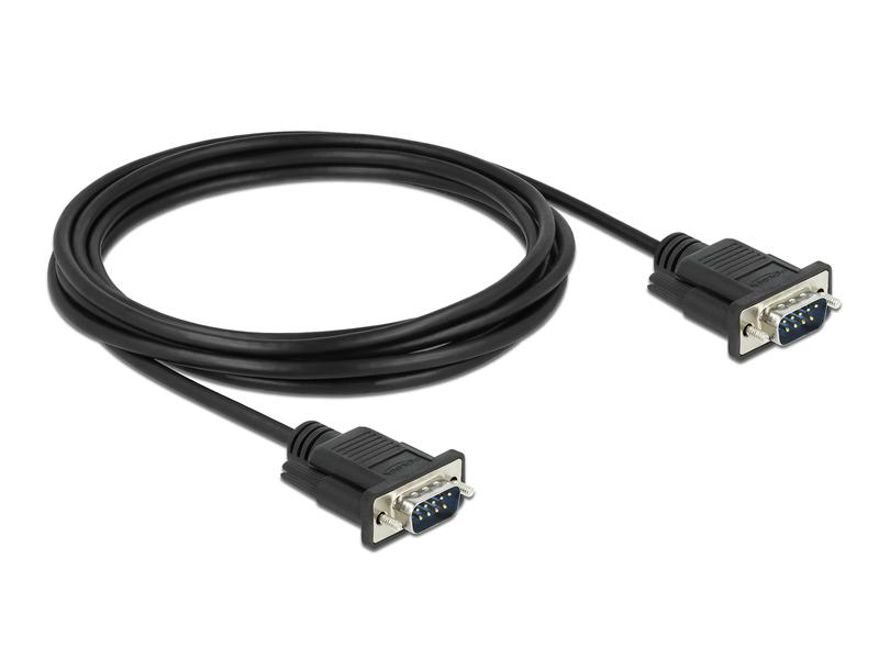 Delock Anschlusskabel RS-232 DB9, m-m 3 m