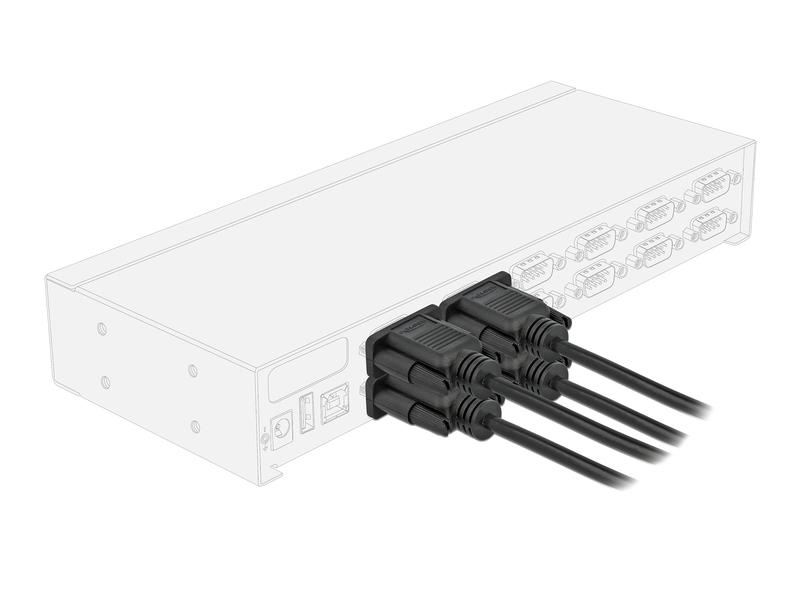 Delock Anschlusskabel RS-232 DB9, m-m 3 m