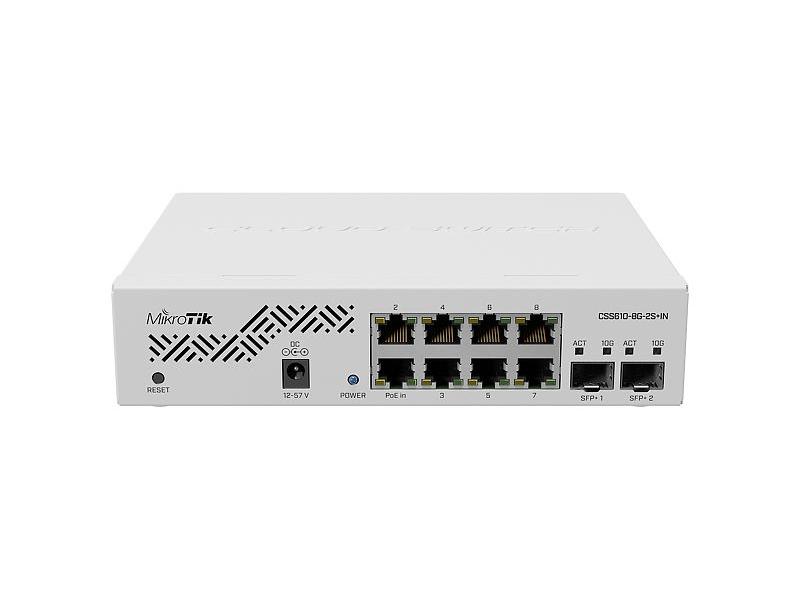 MikroTik Switch CSS610-8G-2S+IN 10 Port