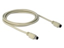 Delock Verlängerungskabel PS/2 - PS/2 (m-f) 1.8 m