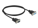 Delock Verlängerungskabel RS-232 DB9, Stecker zu Buchse 1 m