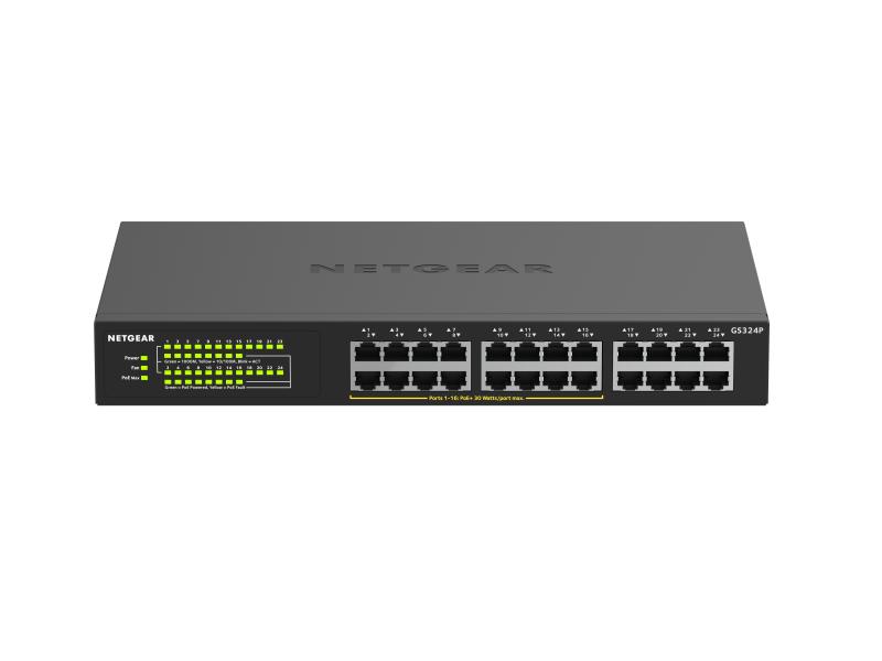 Netgear PoE+ Switch GS324P-100EUS 16 Port