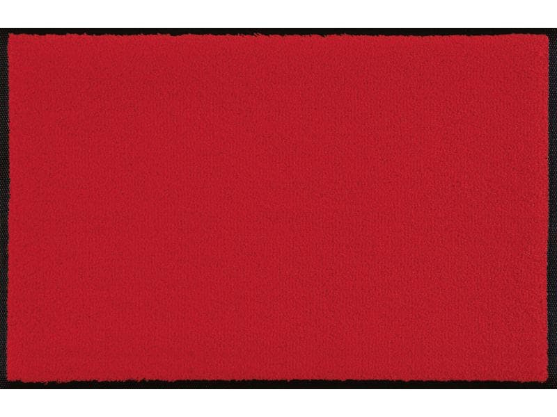 wash+dry Fussmatte Rot, 50 cm x 75 cm