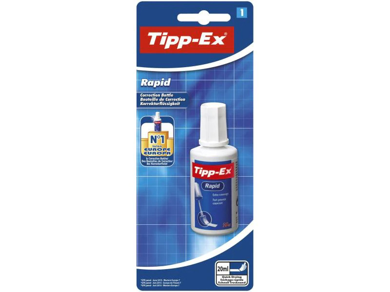 Tipp-Ex Korrekturflüssigkeit Tipp-Ex Rapid 20 ml, 1 Stück