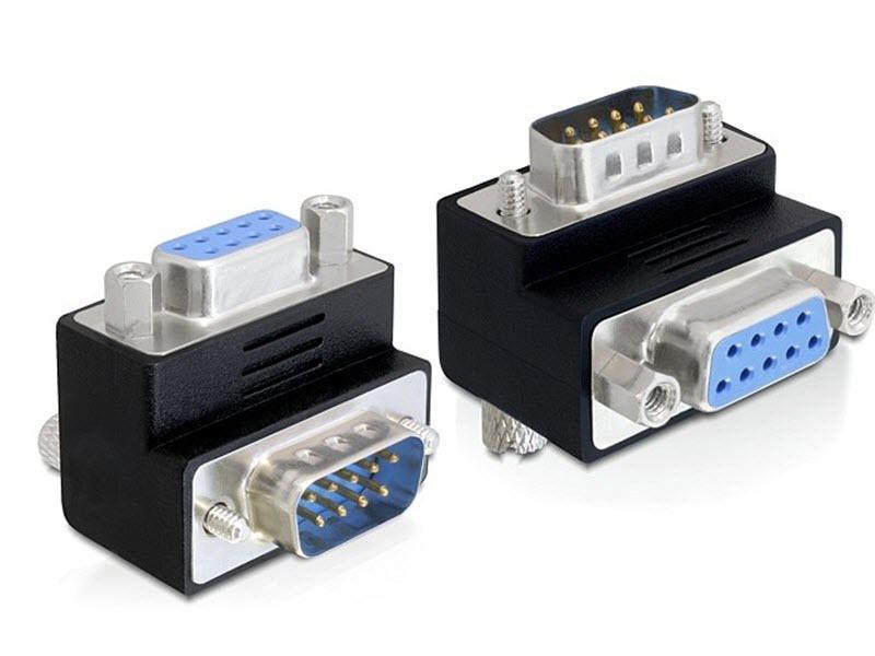 Delock Winkeladapter DB9 RS-232, f 90°