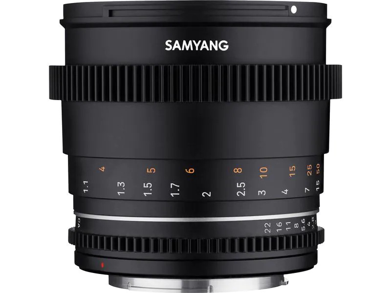 Samyang Festbrennweite VDSLR 85mm T/1.5 Mark II – Canon RF