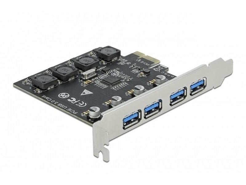 Delock PCI-Express-Karte 90509 USB 3.0 - 4x USB-A