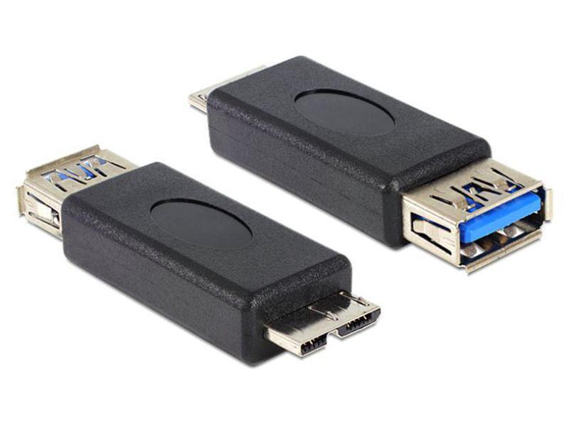 Delock USB 3.0 Adapter USB-A Buchse - USB-MicroB Stecker