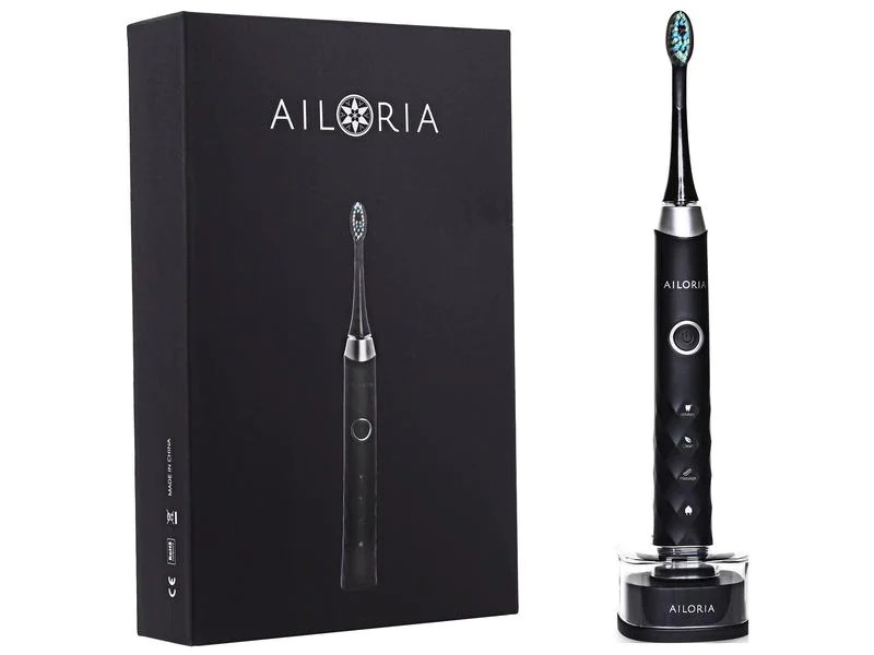 Ailoria Schallzahnbürste Shine Bright Schwarz