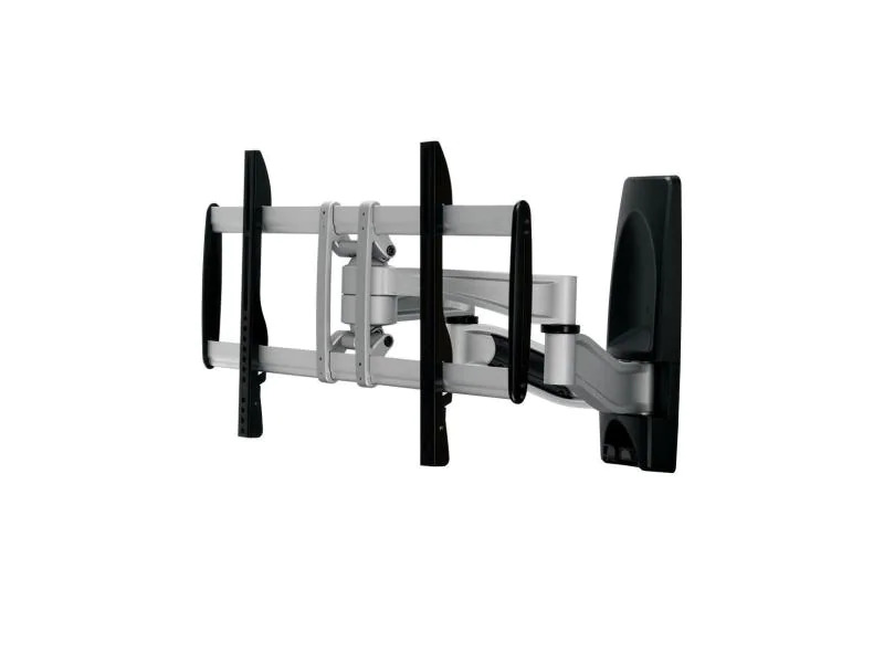 PureMounts Wandhalterung Platinum 65 Schwarz/Silber
