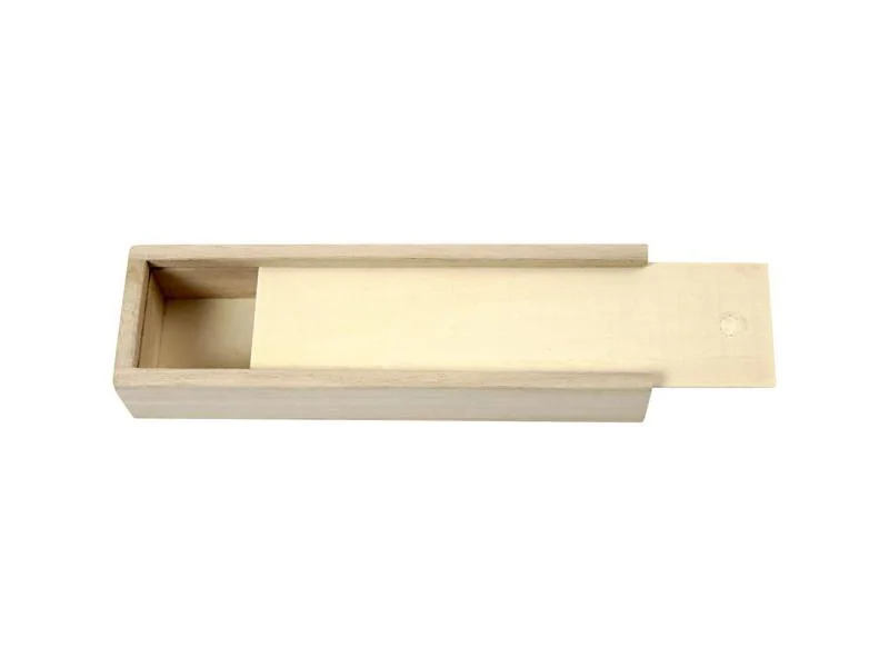 Creativ Company Holzartikel 20 x 6 x 3.5 cm Stiftebox