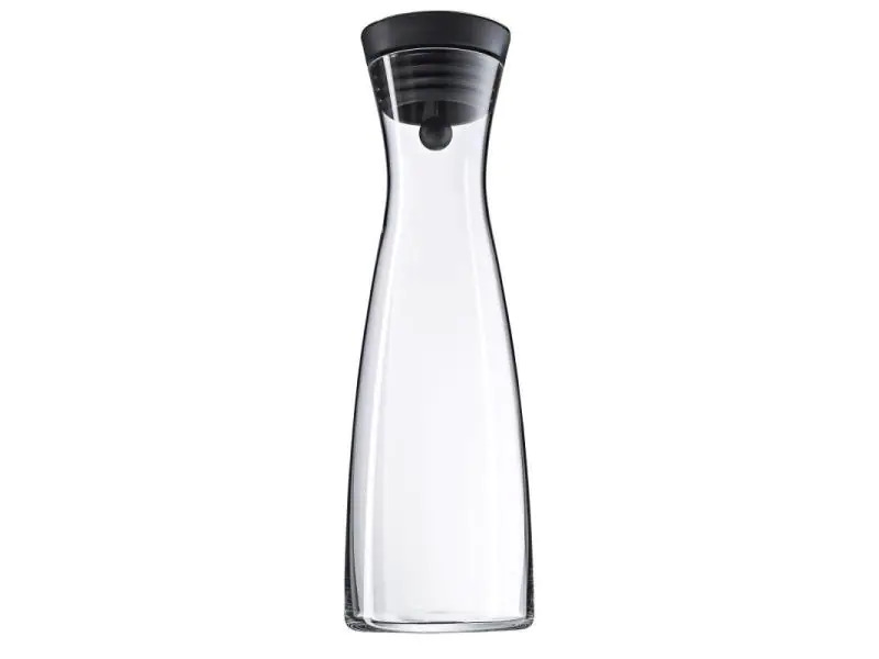WMF Karaffe Basic 1.5 l, Schwarz/Transparent