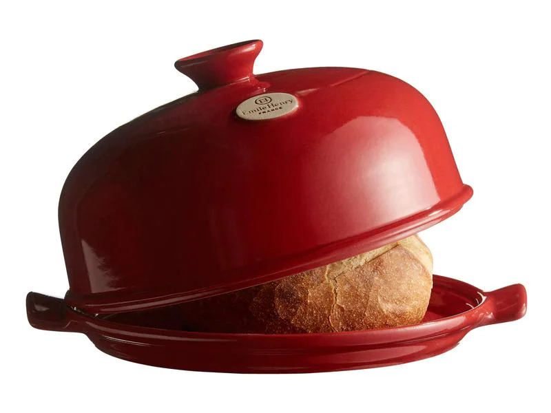 Emile Henry Brot-Backform 28.5 cm, Rot
