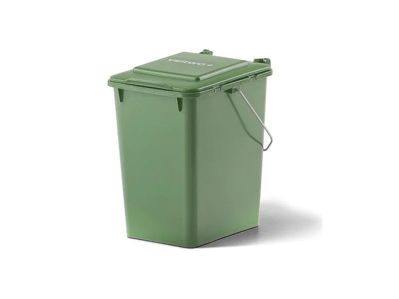 Verwo Komposteimer Mit Deckel 10 l, Grün