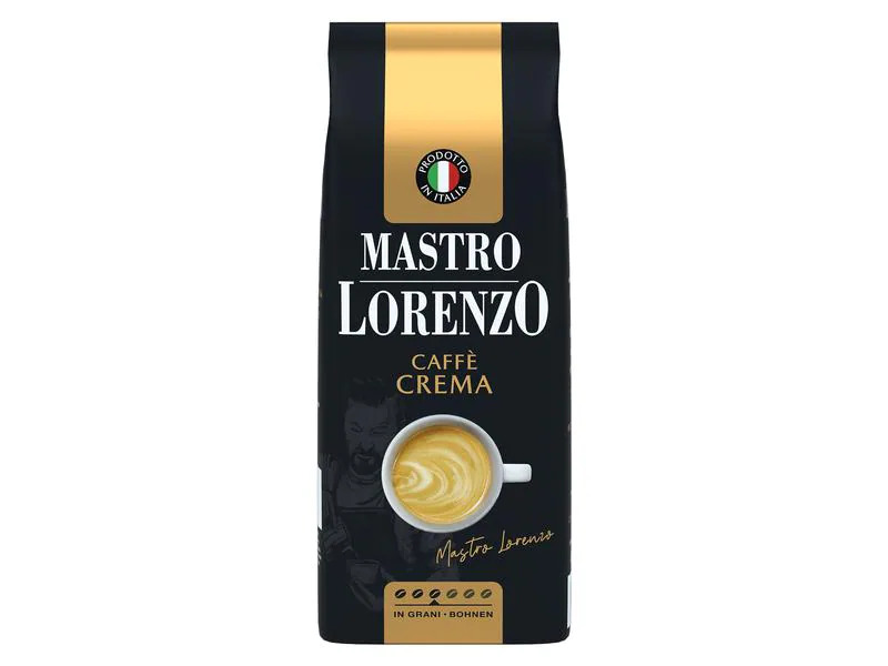 Mastro Lorenzo Kaffeebohnen Crema 1 kg