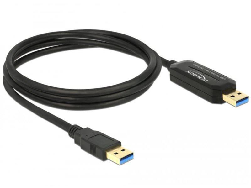 Delock Data-Link-Kabel SuperSpeed USB A - USB A 1.5 m