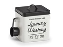 Zeller Present Waschmittelbox Laundry 7 l, Weiss