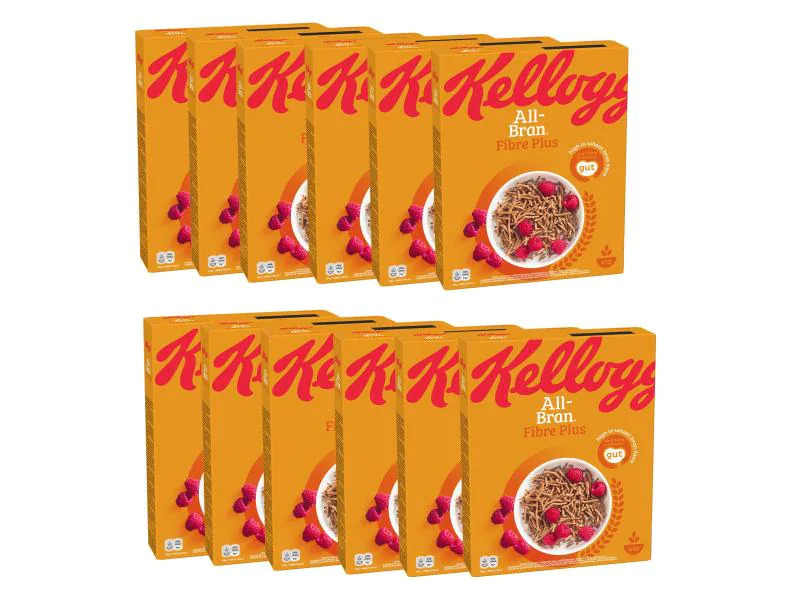 Kellogg's Cerealien All Bran Fiber Plus 12 x 500 g