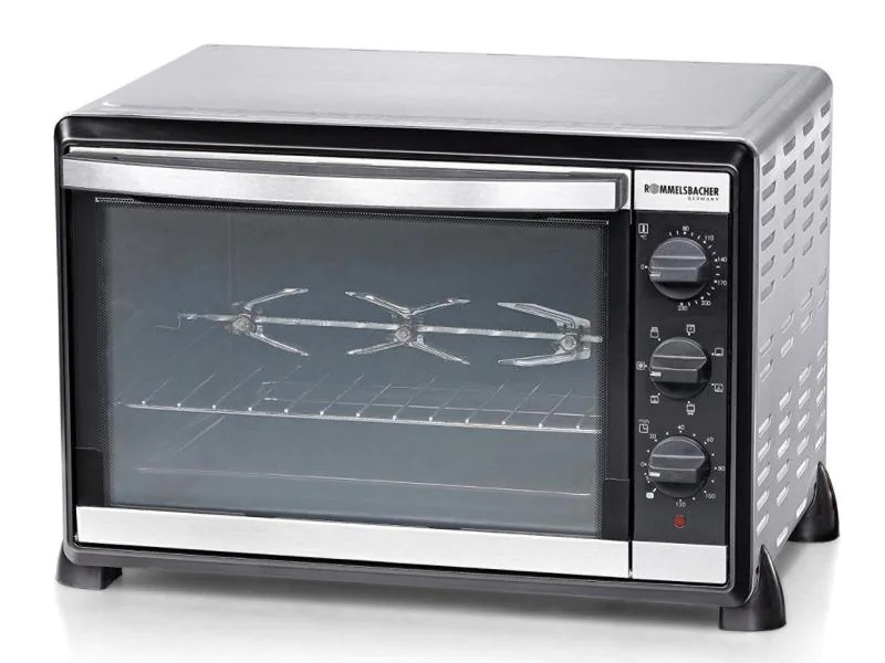 Rommelsbacher Backofen 20.BG 1805/E 42 l, Silber