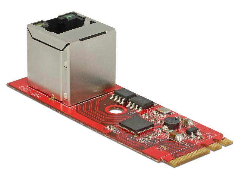 Delock Netzwerkkarte 62949 1Gbps M.2 Key A+E