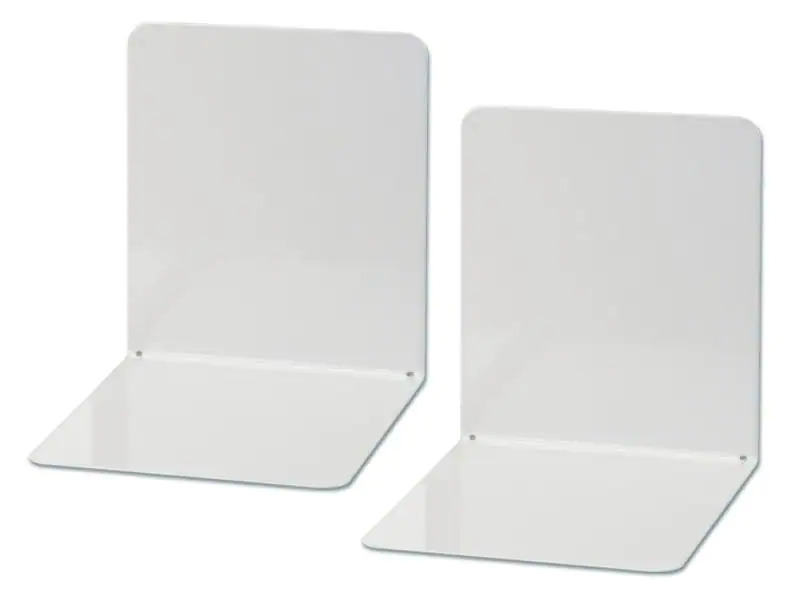Maul Buchstützen-Set Grau, Metall