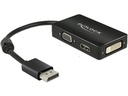 Delock Adapter DisplayPort - HDMI/DVI-I/VGA