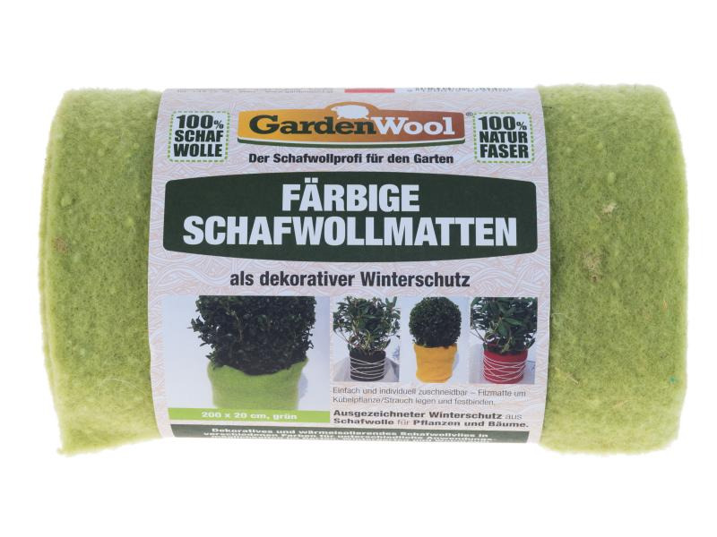 GardenWool Winterschutz-Matte 200 x 20 cm Grün