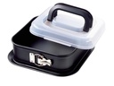 Kaiser Springform Quadratisch mit Transporthaube