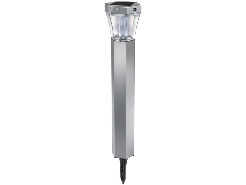Brennenstuhl Sockelleuchte SOLAR silber