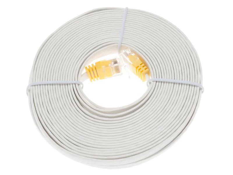 Swisscom Patchkabel RJ-45 - RJ-45, Cat 6, UTP, 10 m, Weiss