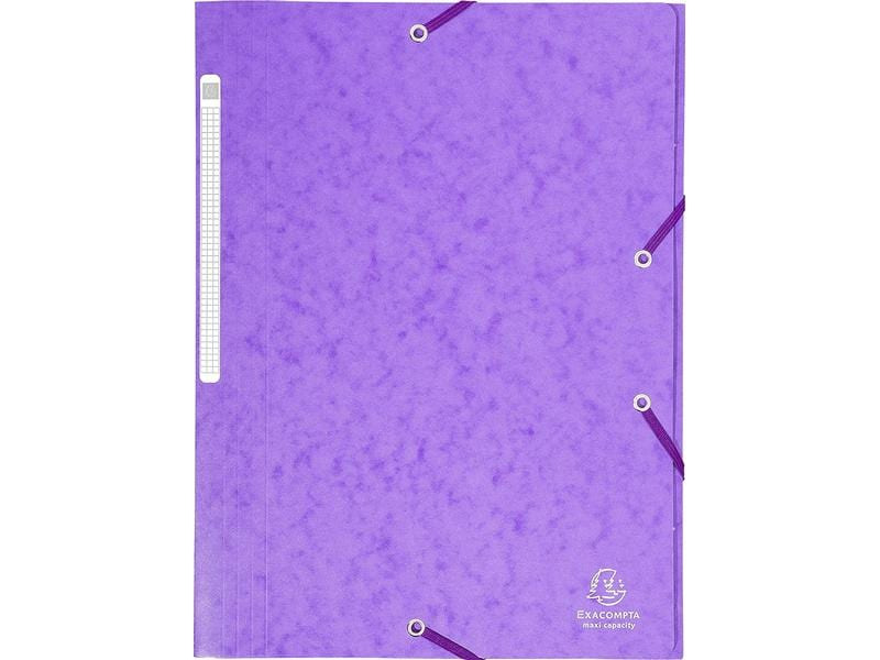 Exacompta Gummibandmappe Maxi A4 Violett
