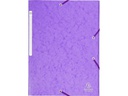 Exacompta Gummibandmappe Maxi A4 Violett