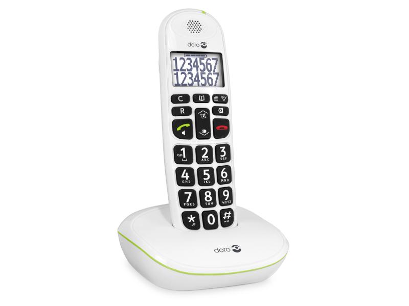 Doro Schnurlostelefon PhoneEasy 110 Weiss
