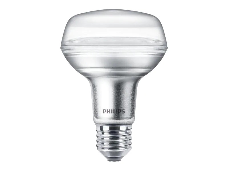 Philips Lampe LEDcla 60W E27 R80 WW ND 36D Warmweiss