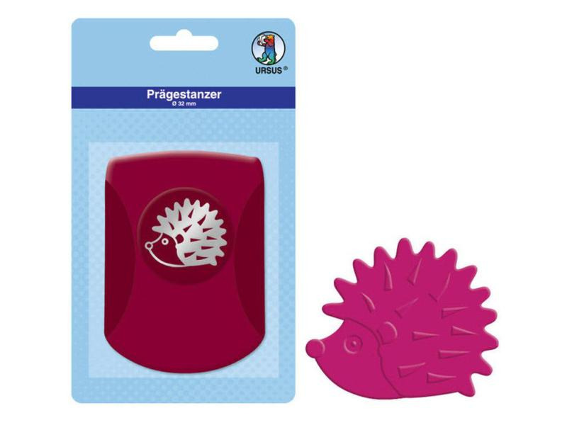 URSUS Prägestanzer Herbst Igel, 32 mm