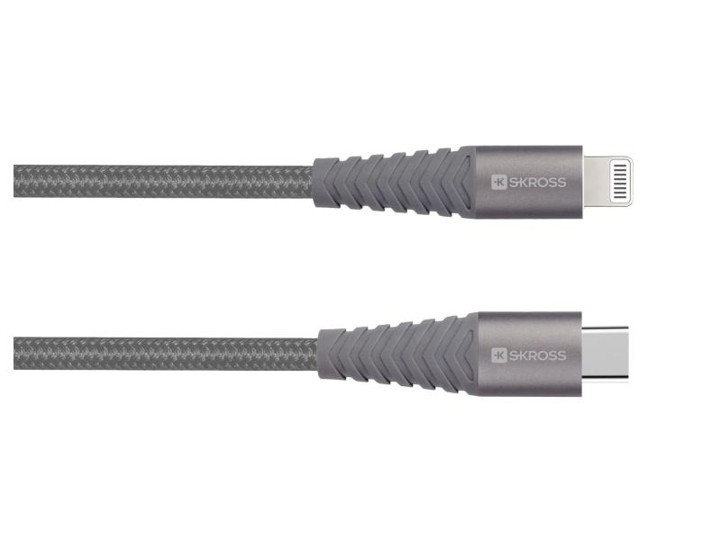 SKROSS USB 3.0-Adapterkabel  Lightning - USB C 1 m