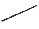 FASTECH Schlaufenband FAST-VSTRAP 25 x 630 mm, Schwarz/Rot