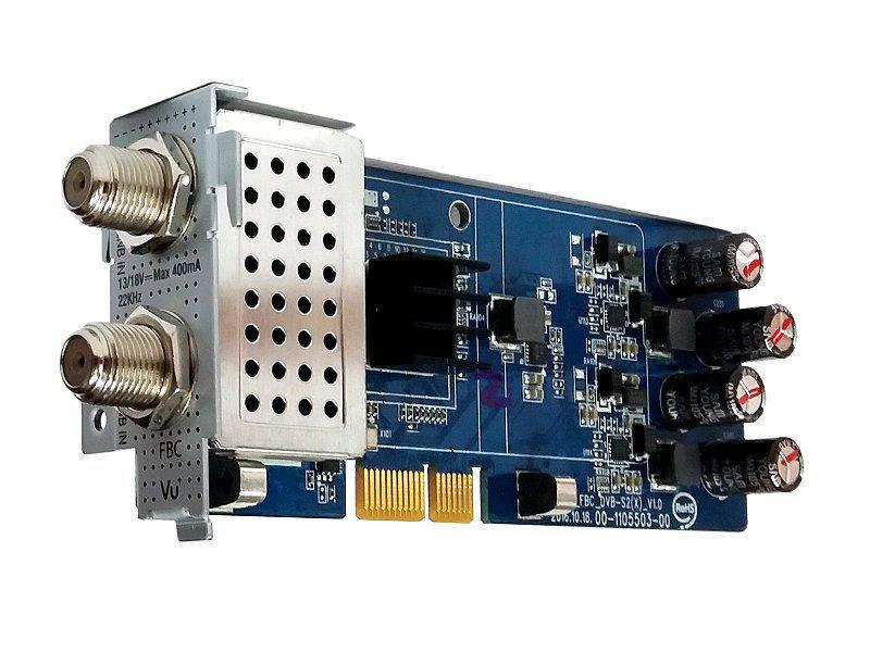 VU+ Twin SAT Tuner DVB-S2 /S2X FBC