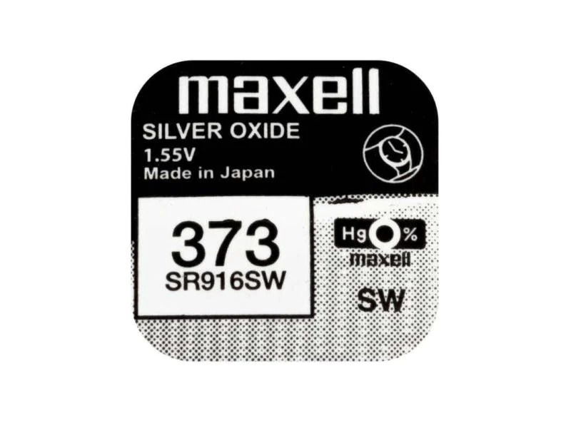 Maxell Europe LTD. Knopfzelle SR916SW 10 Stück