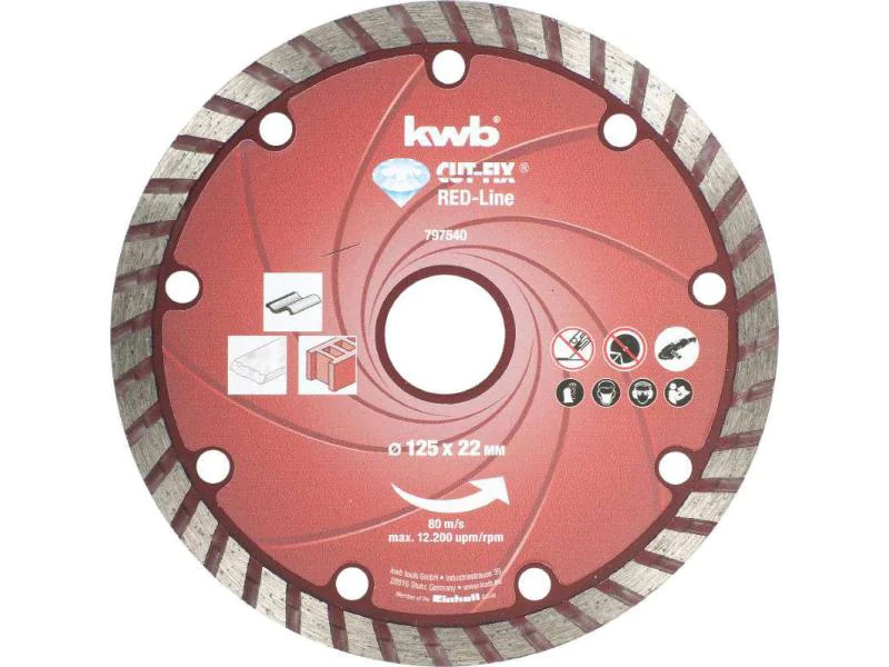 kwb Trennscheibe Red-Line Diamant 125 mm