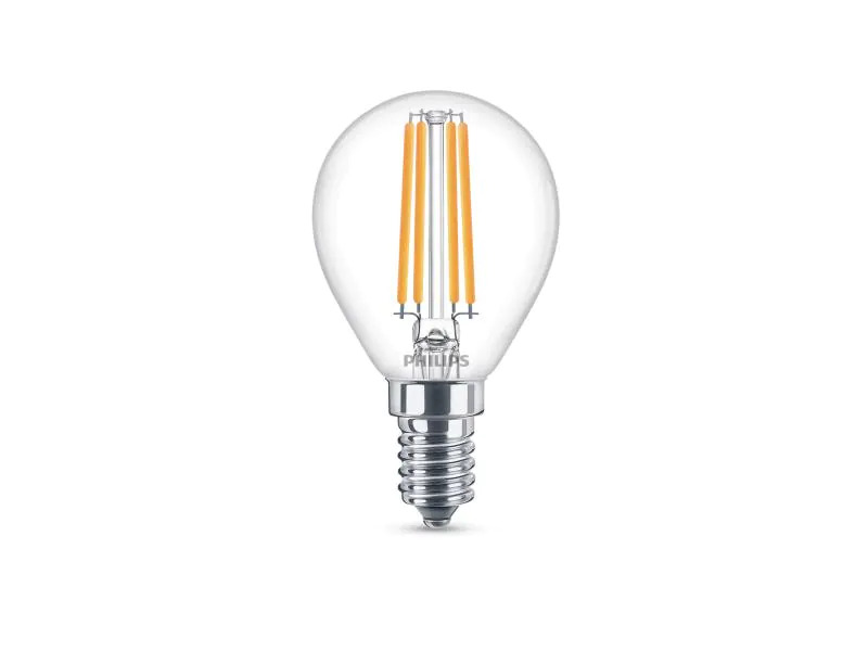Philips Lampe LEDcla 60W E14 P45 WW CL ND Warmweiss