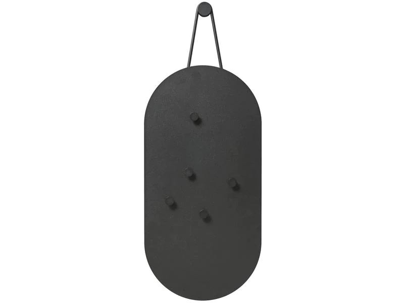 Zone Denmark Memotafel aus Metal, Schwarz