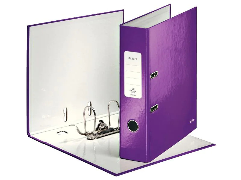 Leitz Ordner WOW 8 cm, Violett