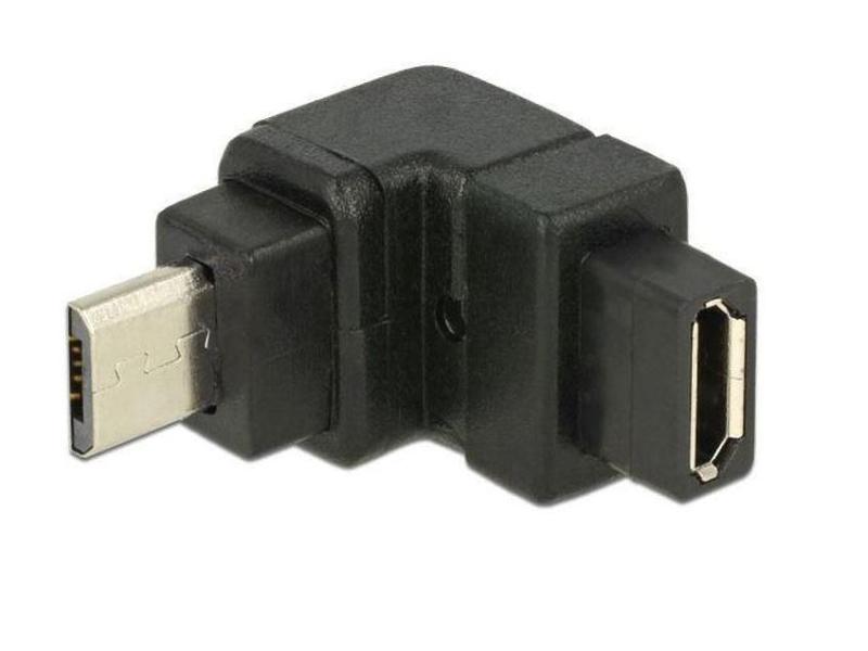 Delock USB 2.0 Adapter USB-MicroB Stecker - USB-MicroB Buchse
