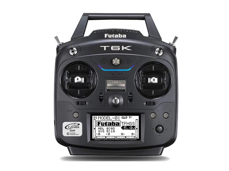 Futaba Fernsteuerung T6K V2.0 Mode 2 (Gas links)
