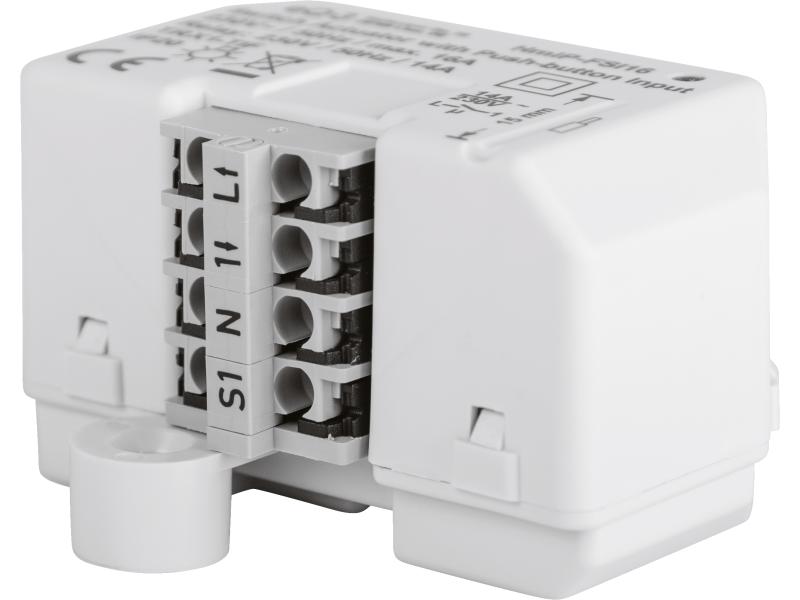 Homematic IP Smart Home Funk-Schaltaktor mit Tastereingang unterputz