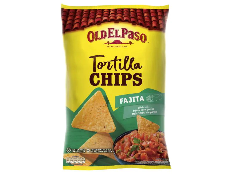 Old El Paso Tortilla Chips Fajita 185 g