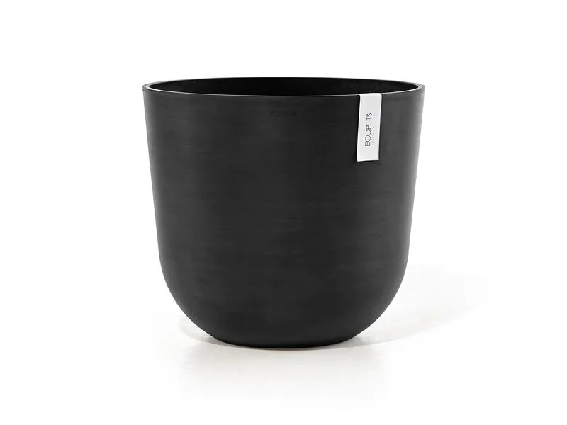 Ecopots Pflanzentopf Oslo 35 Dunkelgrau