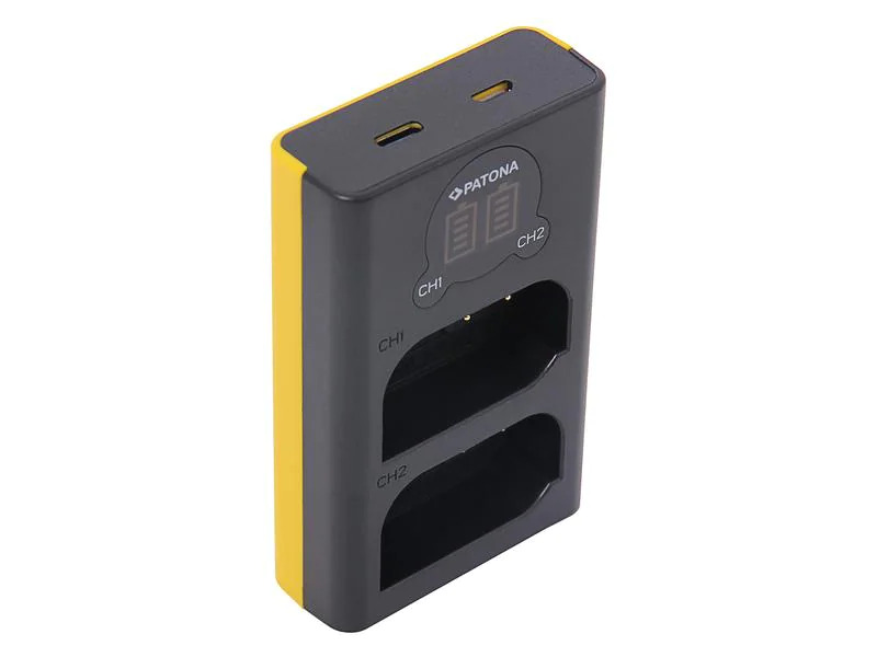 Patona Ladegerät Dual USB – Panasonic DMW-BLK22